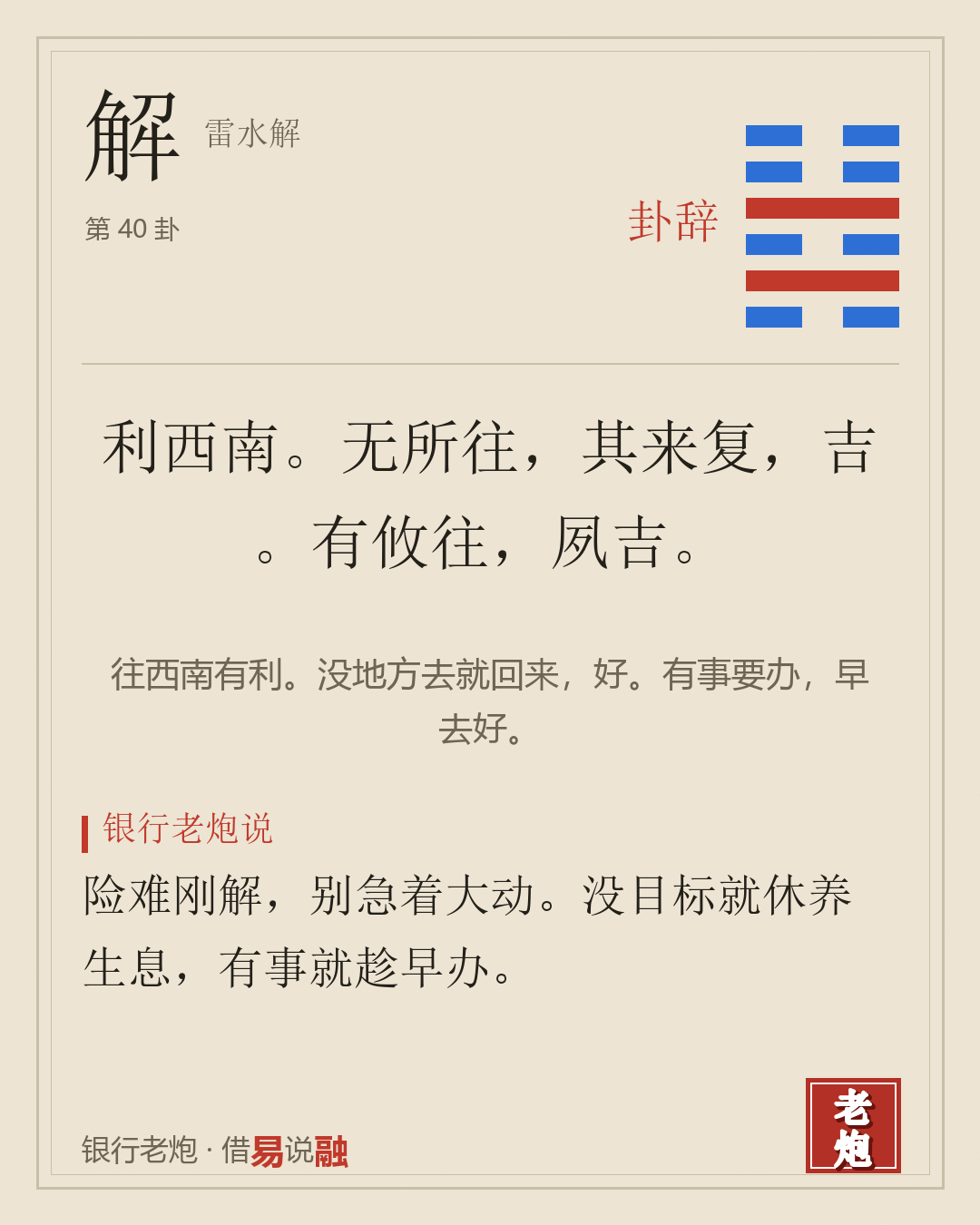 解 · 雷水解