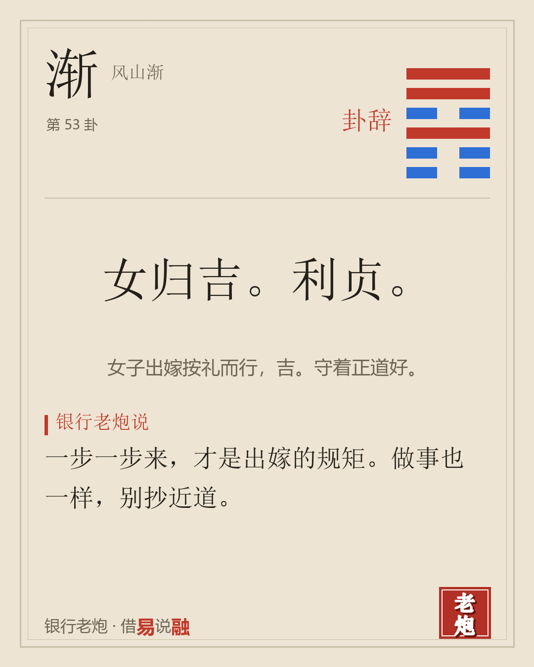 渐 · 风山渐